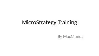 MICROSTRATEGY Training &ndash; MICROSTRATEGY Online Training &ndash; (Certification Tips)&ndash; MICROSTRATEGY Course