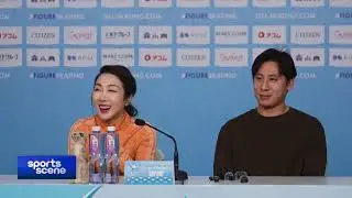 Sui Wenjing reveals injury after winning silver with Han Cong at #4CC2026 #4contsfigure