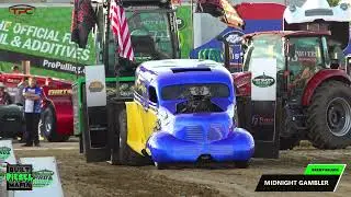 Truck Pulling 2025 Super Modified 2wd Trucks The Pullers Championship Illinois #tractorpull #viral