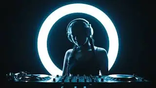Pulsing Ring Light DJ Performance 🟣 #Shorts #Hypnotic #EDM #Vibes