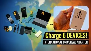 Carry only this charger on your next International Trip - GM G+ 35W Travelease pro Retractable Cable
