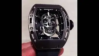理查德米勒 Richard Mille RM 052 Skull Tourbillon Titanium Watch ☠️ #shorts #richardmille