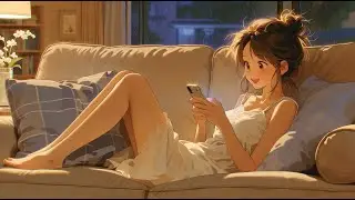 Coming Home from Work 🌧️ A Ghibli Style Rainy Evening Routine (Micro-movie)