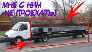 МАШИНА + ДЛИННЫЙ ПРИЦЕП = СЛОЖНА | Rage Parking Simulator 2016