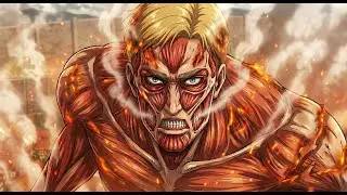 What If Erwin Inherited the Colossal Titan? (Full Transformation) #attackontitan #aot