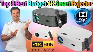 ✅Top 8 Best 4K Smart Projector In India 2024 With Price|Latest Budget 4K Projector Review&Comparison