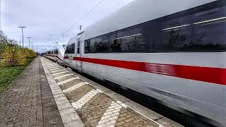 100 m/h ICE 4/Baureihe 412 fly-by through Stadthagen (160 km/h) - Fly-by -