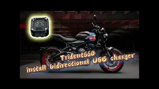 Install bidirectional USB charger on trident 660