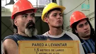 Oficios. Curso de albañilería: Técnica para sujetar una regla (capítulo completo) - Canal Encuentro