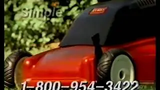 Toro Wireless Electric Lawn Mower commercial 1995