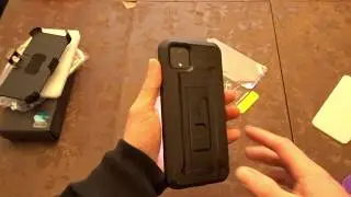 Google Pixel 4 XL case Unboxing and Installation SupCase Full Body Case With Screen Protector