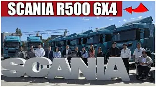 10 Camiones SCANIA R500 6x4 a 'Transviza' | Desde Arequipa