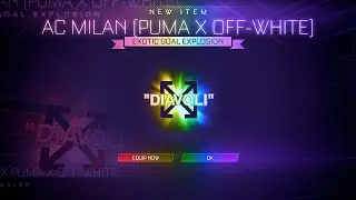 PLAYING ROCKET LEAGUE WITH THE *NEW* AC MILAN PUMA X OFF-WHITE GOAL EXPLOSION!