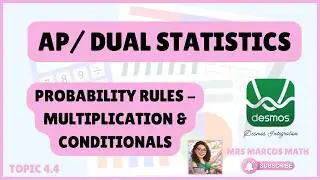 Multiplication Rule and Conditional Probability (4.4)