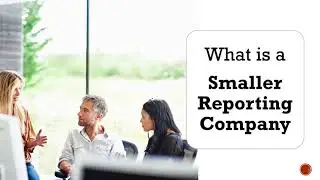 Smaller Reporting Company