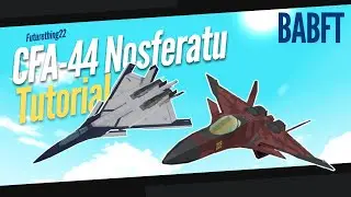 CFA-44 Nosferatu Fighter Jet Tutorial (Roblox Build a Boat for Treasure)