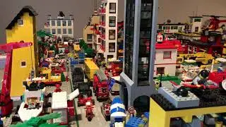 Мусоровоз MOC и реконфигурируемые столы