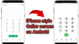 Change Android Mobile Caller Screen | iPhone Style Caller Screen for Android Phone | icallscreen