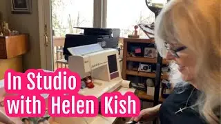 Tea Time Video in Studio with Doll Artist Helen Kish | Modern Doll Maker