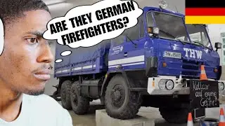 American Reacts to German Federal Agency Urgently Responding (German Firefighters?)