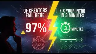 97% of Creators Fail Here ⚠️ Fix Your Intro in 3 Minutes (2025 Template)