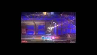 Pass right to him (crazy shot @Jelly.DoughnutRL) #rocketleague #rocketleagueclips #rocketleaguepass #rl