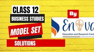 Class 12  Business Studies New Model Set Solutions