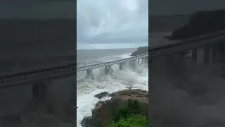 Mumbai barish Haji Ali dargah  2022 brige barish  short video