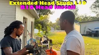 B16 Head Reinstall And sealed | Honda Crx si