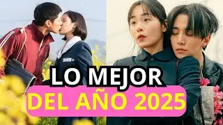LOS 10 MEJORES K-DRAMAS del 2025 ✨ #corea #kdrama #entretenimiento