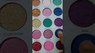 pressed pigment eyeshadow palette #shorts #eyeshadow