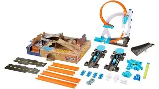 Набор Хот Вилс Каскадерские трюки Hot Wheels Track Builder System Stunt Kit Playset