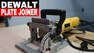 DEWALT PLATE JOINER - TOOL REVIEW TUESDAY- BISCUIT JOINTER