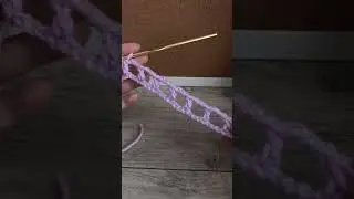 I crocheted a purple hammock wall thing!!