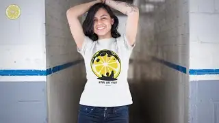 Smiling Girl - Howl Are You Wolf Shirt - Wolf Lover Gift - Women's Lemon Wolf Shirt - tonyLIMONE
