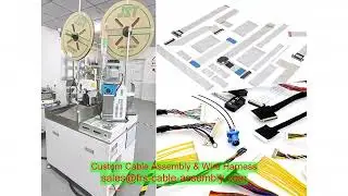 Discover Bespoke micro-coax harness cable for industrial machine vision High Quality Assembled by Le