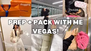 PREP + PACK W ME for VEGAS! *tan, nails, shopping & packing*  *2024*