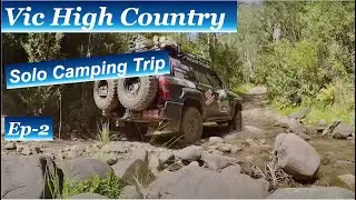 Vic High Country Solo Camping Trip | Stunning Huts & Scenic Waterfalls Tour.