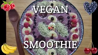 VEGAN PROTEIN SMOOTHIE BOWL | Simple & Easy Recipe | Gut Friendly