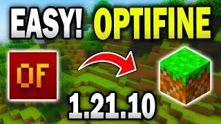 Как установить OptiFine в Minecraft (1.21.10)