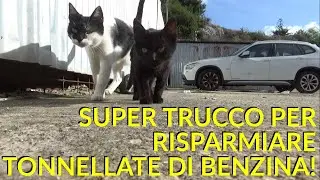 TRUCCO INCREDIBILE: Come RISPARMIARE ETTOLITRI di BENZINA con la VOSTRA AUTO! #risparmio #savings