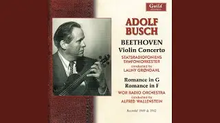 Violin Concerto in D, Op.61 - I. Allegro ma non troppo