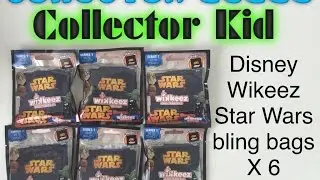 Star Wars Disney Wikeez blind bags X 6 unboxing video