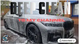 🔴Deep Clean BMW 7 SERIES - Exterior Auto Detailing🧼🫧  #cardetailing #autodetailing #detailing