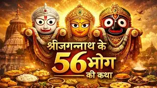 श्रीजगन्नाथ के 56 भोग की रहस्यमयी कथा | Mahaprasad Story #jagannath #puri 