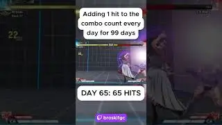 Sixty-five Hit Combo - Road to 99 hits (Day 65) #shorts
