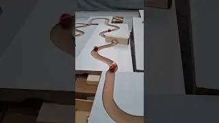 Marbles&Paws 195#marblesrace  #asmr #marblerun#52025 #catpaws