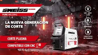Aprende a usar el NUEVO CORTADOR INVERSOR PLASMA  STELLARCUT 1050 de Sweiss Ref: SWC1050MV