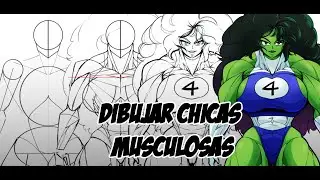 Como Dibujar Chicas Musculosas 💪