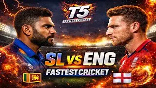 Sri Lanka vs England | T5 World Cup 2026 | Match 02 Highlights! 🦁🔥 | Cricket 26